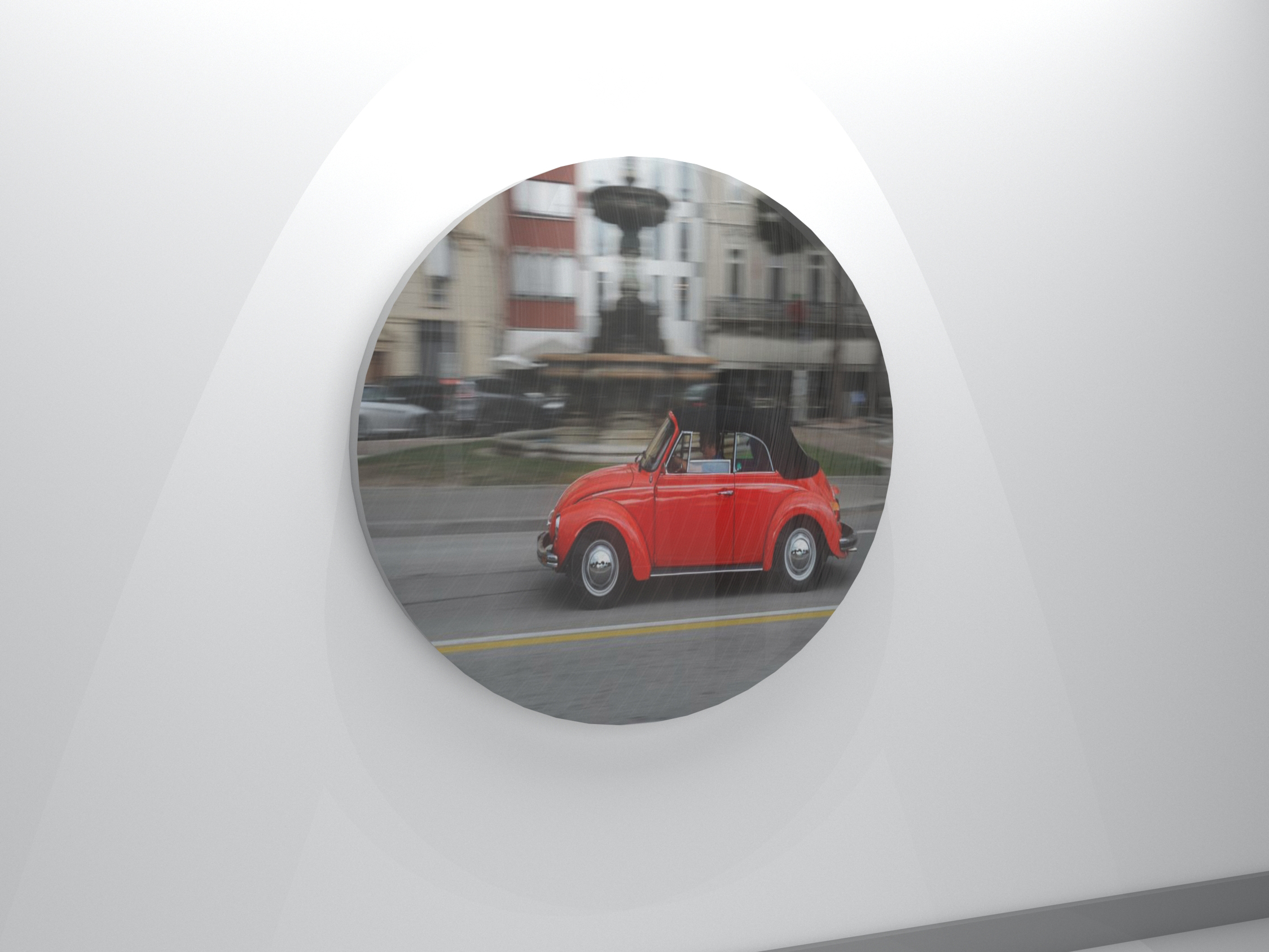 Round SEG Light Box